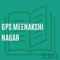 Gps Meenakshi Nagar Primary School Logo