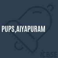 Pups,Aiyapuram Primary School Logo
