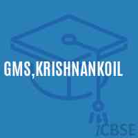Gms,Krishnankoil Middle School Logo