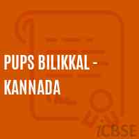 Pups Bilikkal - Kannada Primary School Logo
