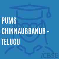 Pums Chinnaubbanur - Telugu Middle School Logo
