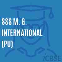 Sss M. G. International (Pu) Senior Secondary School Logo