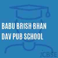 Babu Brish Bhan Dav Pub School Logo