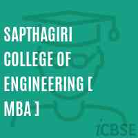 Sapthagiri College of Engineering [ Mba ] Logo