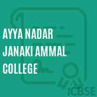 Ayya Nadar Janaki Ammal College Logo