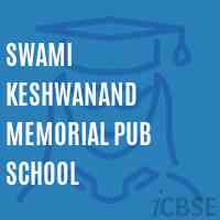 Swami Keshwanand Memorial Pub School Logo