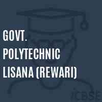 Govt. Polytechnic Lisana (Rewari) College Logo
