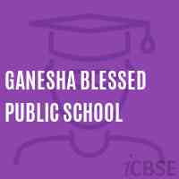 Ganesha Blessed Public School Logo
