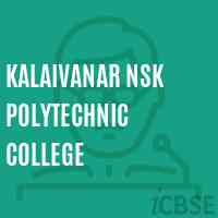 Kalaivanar Nsk Polytechnic College Logo
