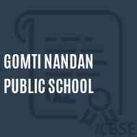 Gomti Nandan Public School Logo
