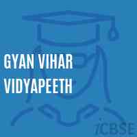 Gyan Vihar Vidyapeeth School Logo
