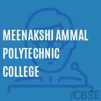 Meenakshi Ammal Polytechnic College Logo