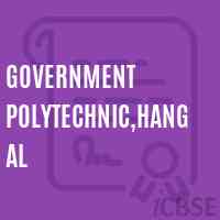 Government Polytechnic,Hangal College Logo