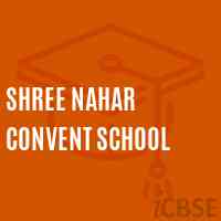 Shree Nahar Convent School Logo