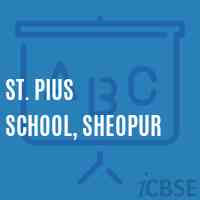 St. Pius School, Sheopur Logo
