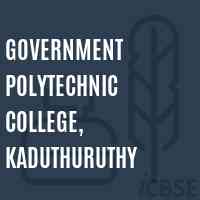 Government Polytechnic College, Kaduthuruthy Logo