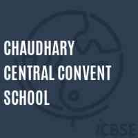 Chaudhary Central Convent School Logo