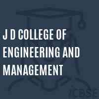 J D College of Engineering and Management Logo