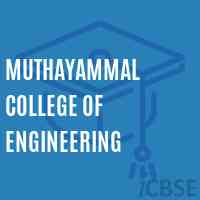 Muthayammal College of Engineering Logo
