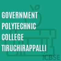 Government Polytechnic College Tiruchirappalli Logo