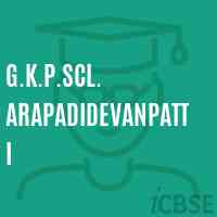 G.K.P.Scl. Arapadidevanpatti Primary School Logo