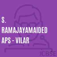 S. Ramajayamaided Aps - Vilar Primary School Logo