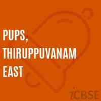 Pups, Thiruppuvanam East Primary School Logo