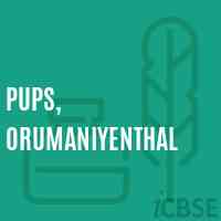 Pups, Orumaniyenthal Primary School Logo