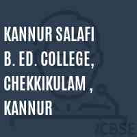 Kannur Salafi B. Ed. College, Chekkikulam , Kannur Logo