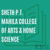 Sheth P.T. Mahila College of Arts & Home Science Logo
