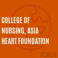 College of Nursing, Asia Heart Foundation Logo
