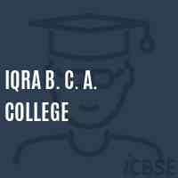 IQRA B. C. A. College Logo