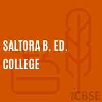 Saltora B. Ed. College Logo