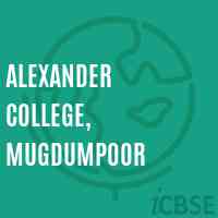 Alexander College, Mugdumpoor Logo