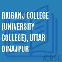 Raiganj College (University College), Uttar Dinajpur Logo