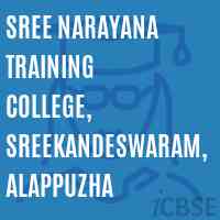 Sree Narayana Training College, Sreekandeswaram, Alappuzha Logo