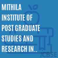 Mithila Institute of Post Graduate Studies and Research In Sanskrit, Darbhanga Logo