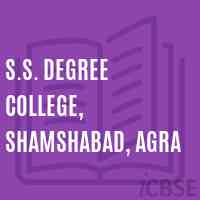 S.S. Degree College, Shamshabad, Agra Logo