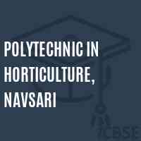 Polytechnic In Horticulture, Navsari College Logo