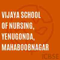 Vijaya School of Nursing, Yenugonda, Mahaboobnagar Logo