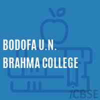 Bodofa U.N. Brahma College Logo