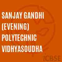 Sanjay Gandhi (Evening) Polytechnic Vidhyasoudha College Logo