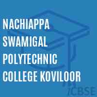 Nachiappa Swamigal Polytechnic College Koviloor Logo