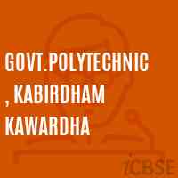 Govt.Polytechnic, Kabirdham Kawardha College Logo