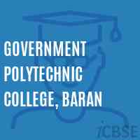 Government Polytechnic College, Baran Logo