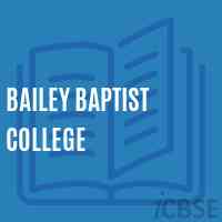 Bailey Baptist College Logo