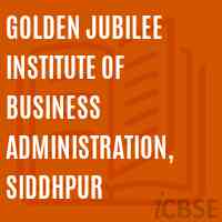 Golden Jubilee Institute of Business Administration, Siddhpur Logo