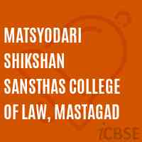 Matsyodari Shikshan Sansthas College of Law, Mastagad Logo
