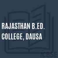 Rajasthan B.Ed. College, Dausa Logo