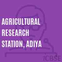 Agricultural Research Station, Adiya College Logo
